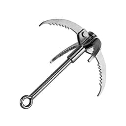 Ant Mag Grappling Hook Stainless Steel Claw Carabiner