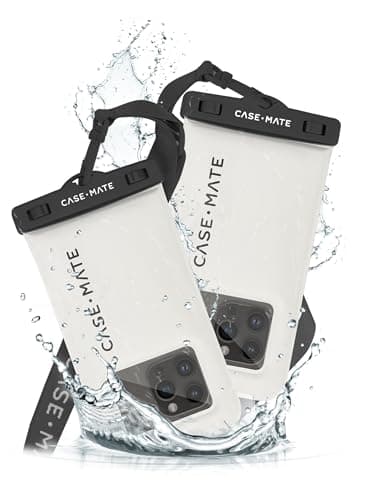 Case-Mate IP68 Waterproof Phone Pouch 2 Pack
