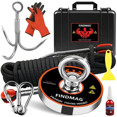 FINDMAG 1500LB Kit with Case