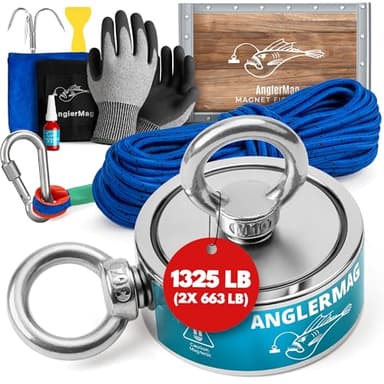 AnglerMag Double Sided 1325LB Kit