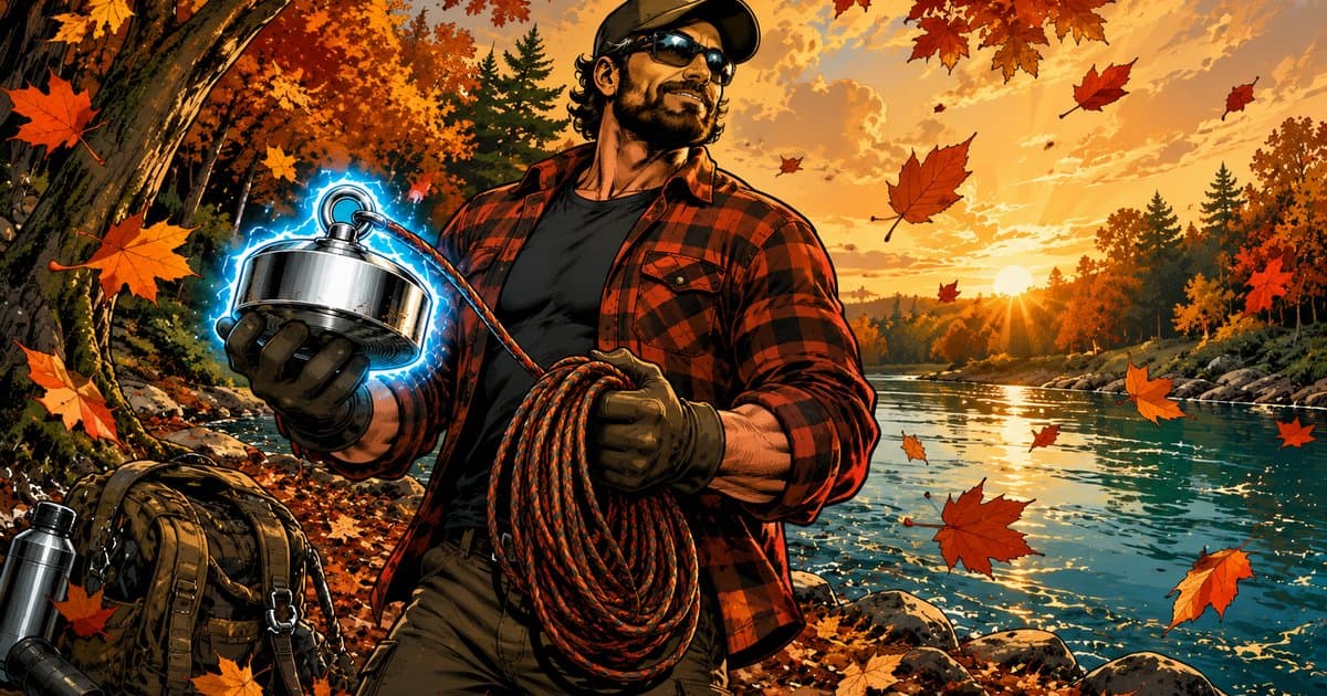 Best Gear for Fall Magnet Fishing: Ropes & Magnets