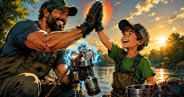 Father's Day Magnet Fishing: Adventures for Dads & Kids