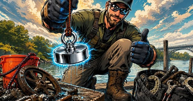 Magnet Fishing Safety Tips: Essential Rules & Gear