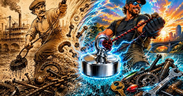 The History of Magnet Fishing: Origins & Evolution