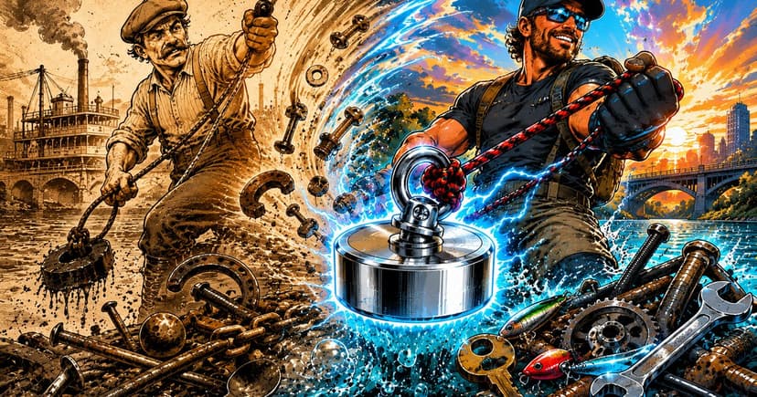 The History of Magnet Fishing: Origins & Evolution