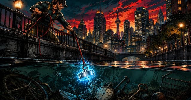 Urban Magnet Fishing: Finding History in City Waters