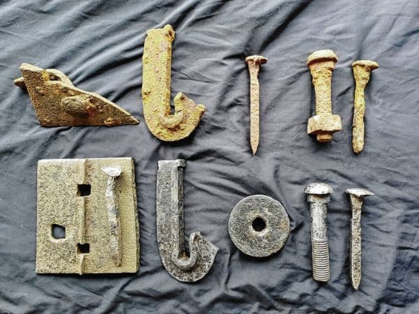 Magnet fishing find: Magnet fishing treasure in Indiana