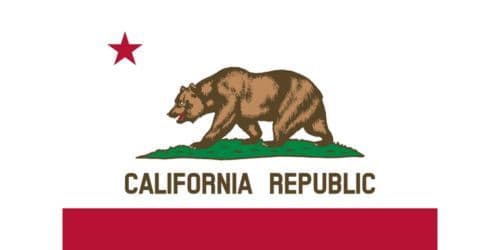 California state flag