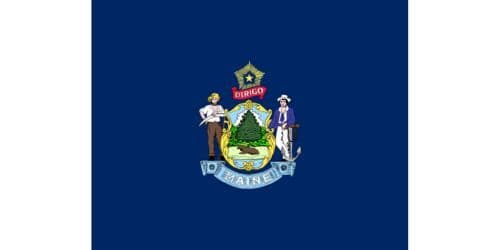Maine state flag