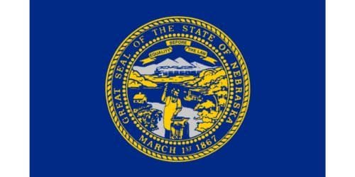 Nebraska state flag