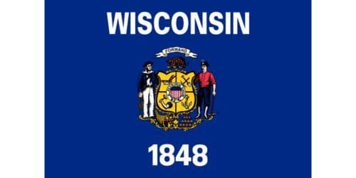 Wisconsin state flag