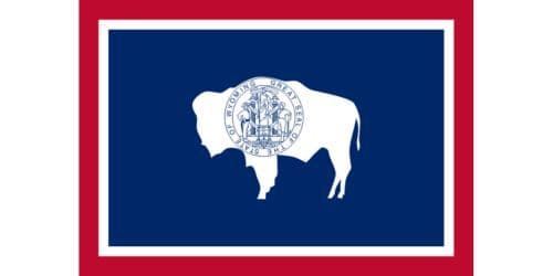 Wyoming state flag