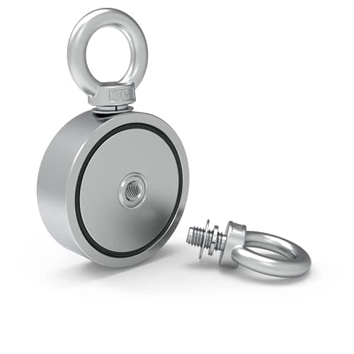 MHDMAG Double Sided 1000 LBS Fishing Magnet