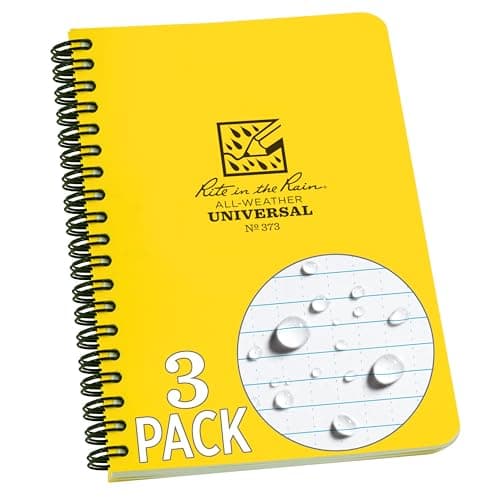 Rite in the Rain Weatherproof Side Spiral Notebook No. 373