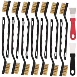 Jikvmis Mini Brass Brush Set