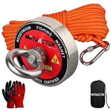 MUTUACTOR 500LB Magnet Fishing Kit