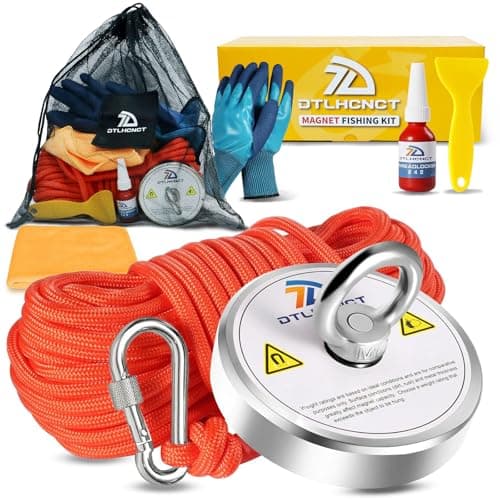 DTLHCNCT 1000LB Fishing Magnet Kit